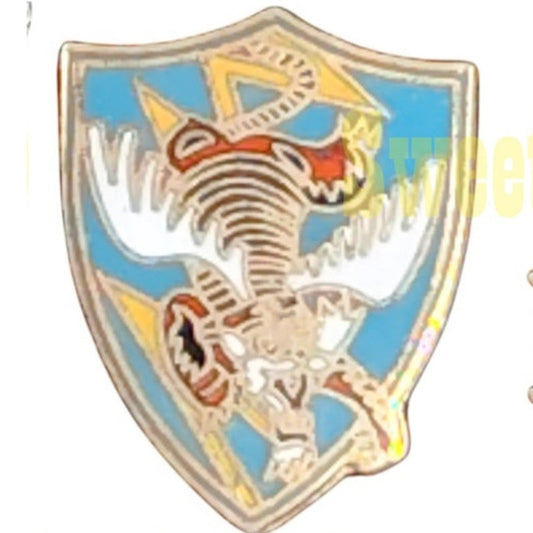 Vintage 23rd Flying Tigers Hat, Lapel Brooch Novelty Collectors Pin 1"H x 3/4"W
