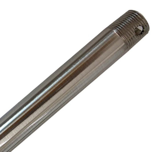 18 in. Brushed Nickel Ceiling Fan Extension Downrod for 11 ft. Ceilings