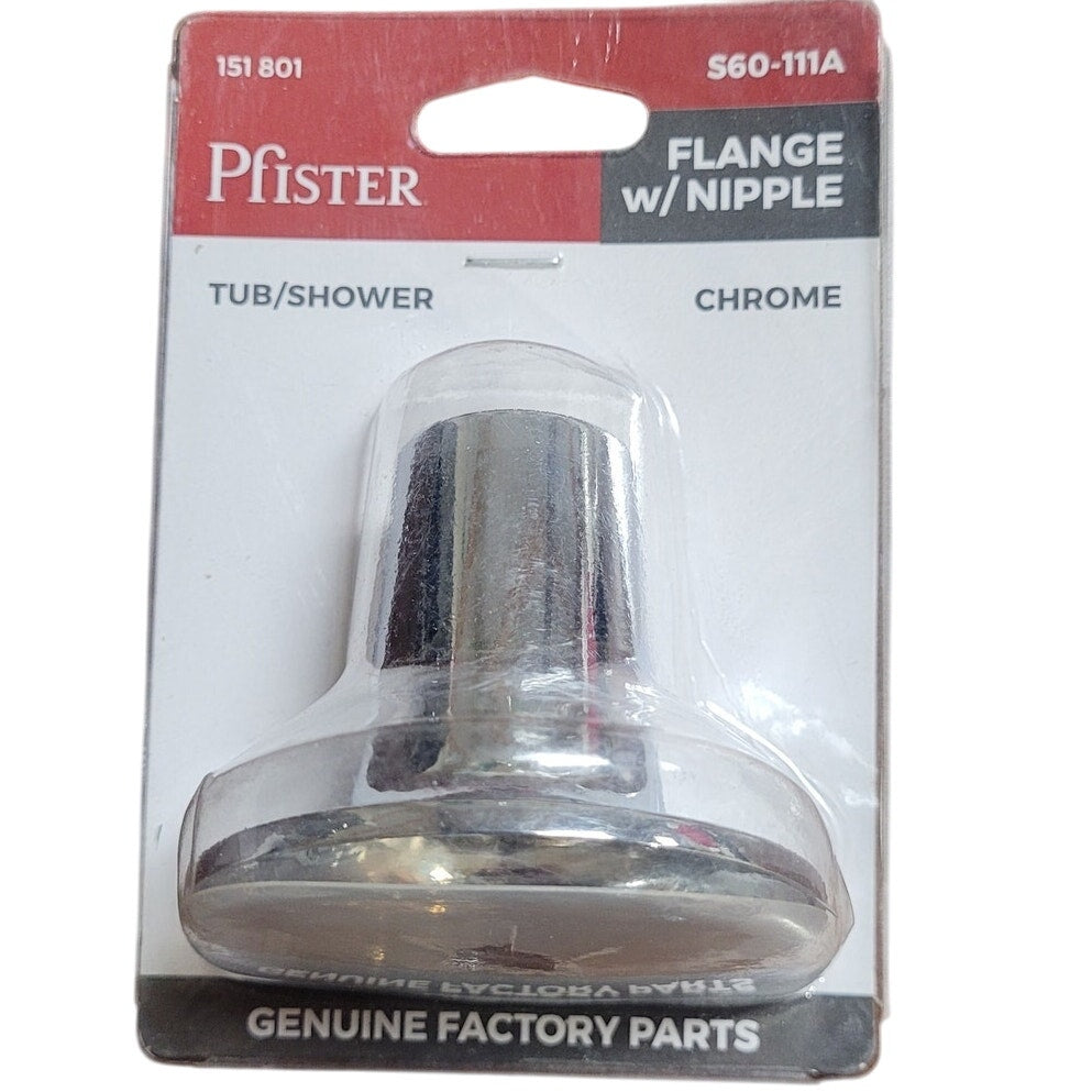 Pfister S60-111A 2-1/4 in. H Metal Flange with Nipple in Chrome