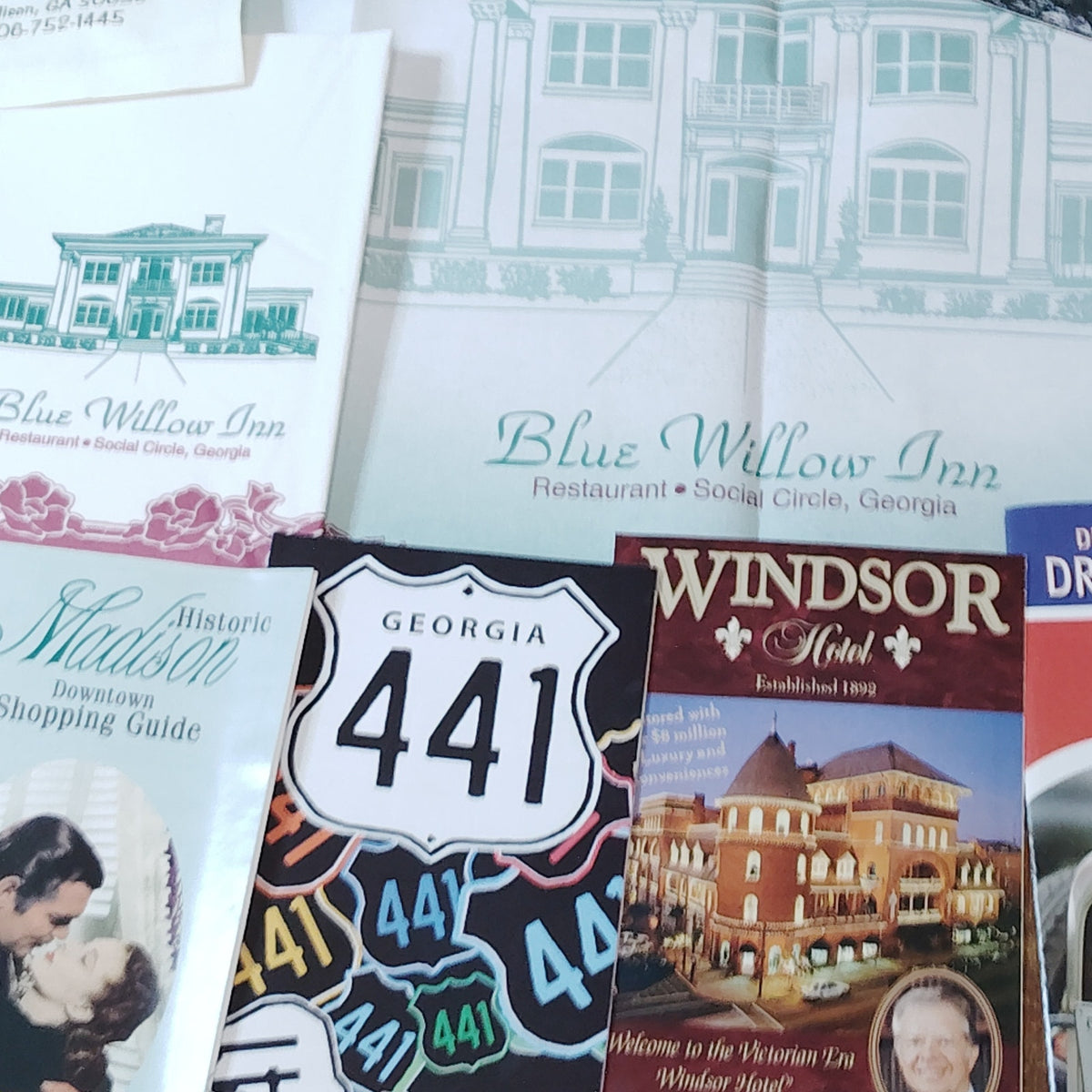 Georgia Travel Ephemera Lot (2006) - Brochures, Maps & Guides Collection