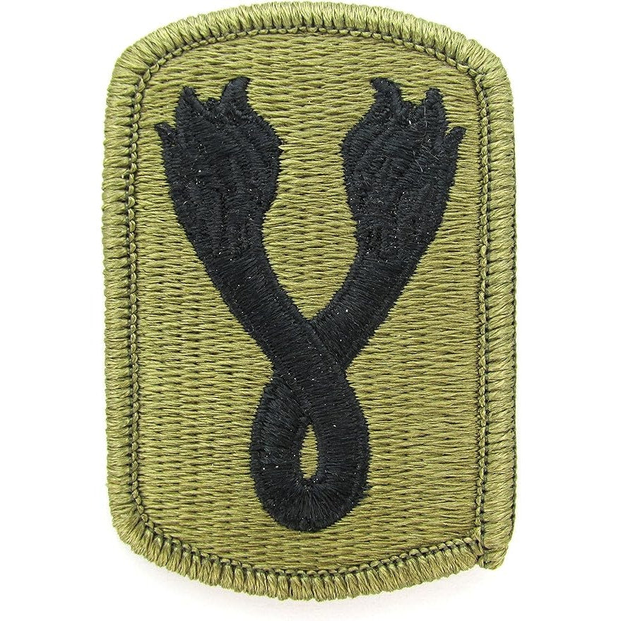 US Army 196th Infantry Brigade SSI Patch OCP Hook Back 3" × 2"