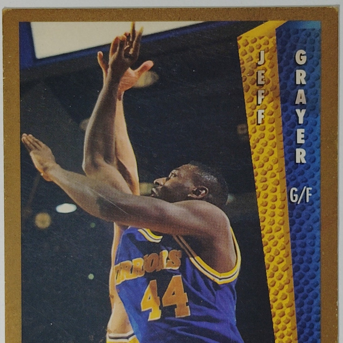 1992–93 Fleer Jeff Grayer #339 Golden State Warriors – Guard/Forward – NBA Card