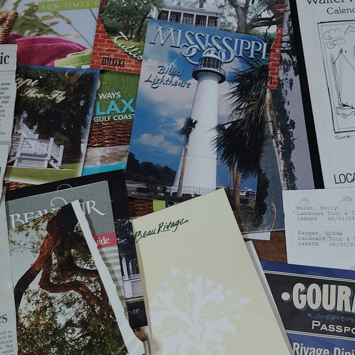 Mississippi Gulf Coast 2003 Travel Ephemera Collection - Multi-color Brochures