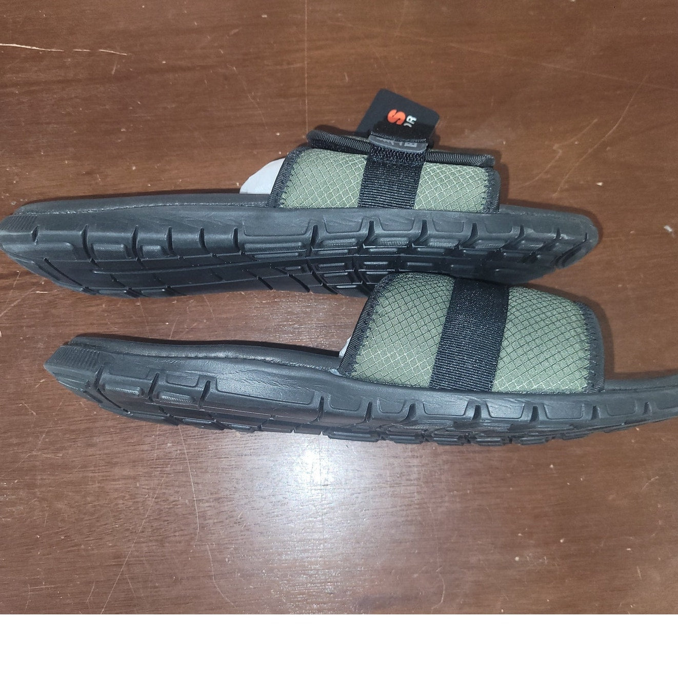 BASS OUTDOOR Men’s TOPO Utility Sandal Boat Shoe – Deep Lichen Green, Size 11.5