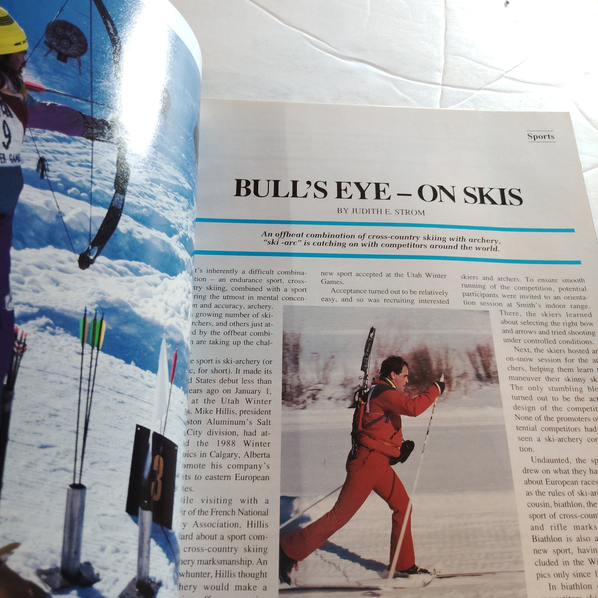 Delta SKY Magazine - December 1990 In-Flight Publication - Red & Black Glossy