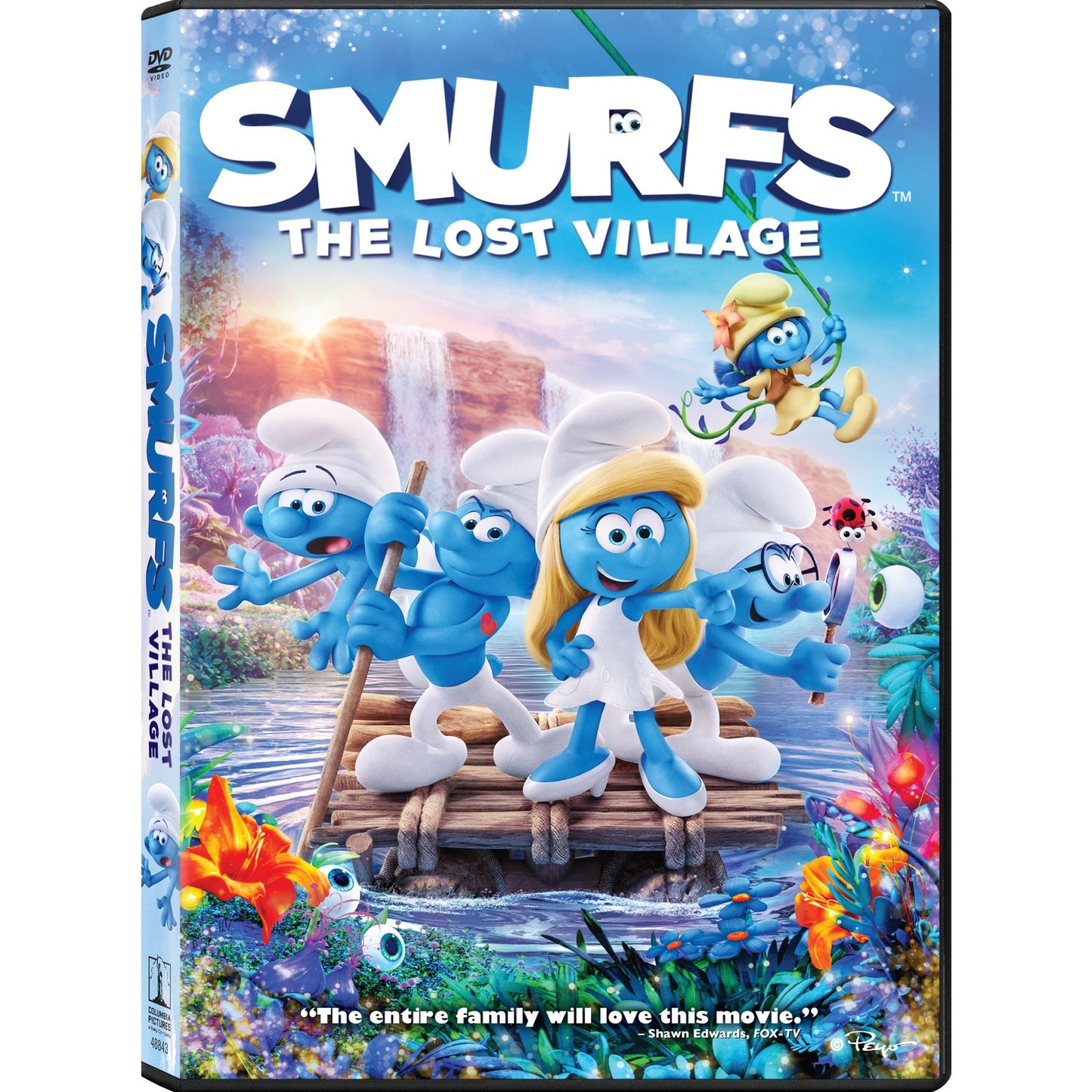 Smurfs The Lost Village DVD 2017 Animated Family Comedy Adventure Fantasy