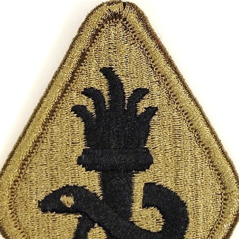 US Army Medical Dept Center & School OCP Patch 3‑1/8" × 2" Hook Back