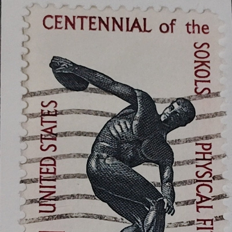 1965 Scott #1262 – 5¢ Physical Fitness / Sokol Centennial – Canceled