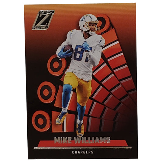 Mike Williams, Los Angeles Chargers, NFL 2022 Panini-Zenith Card 88 , EX/NM