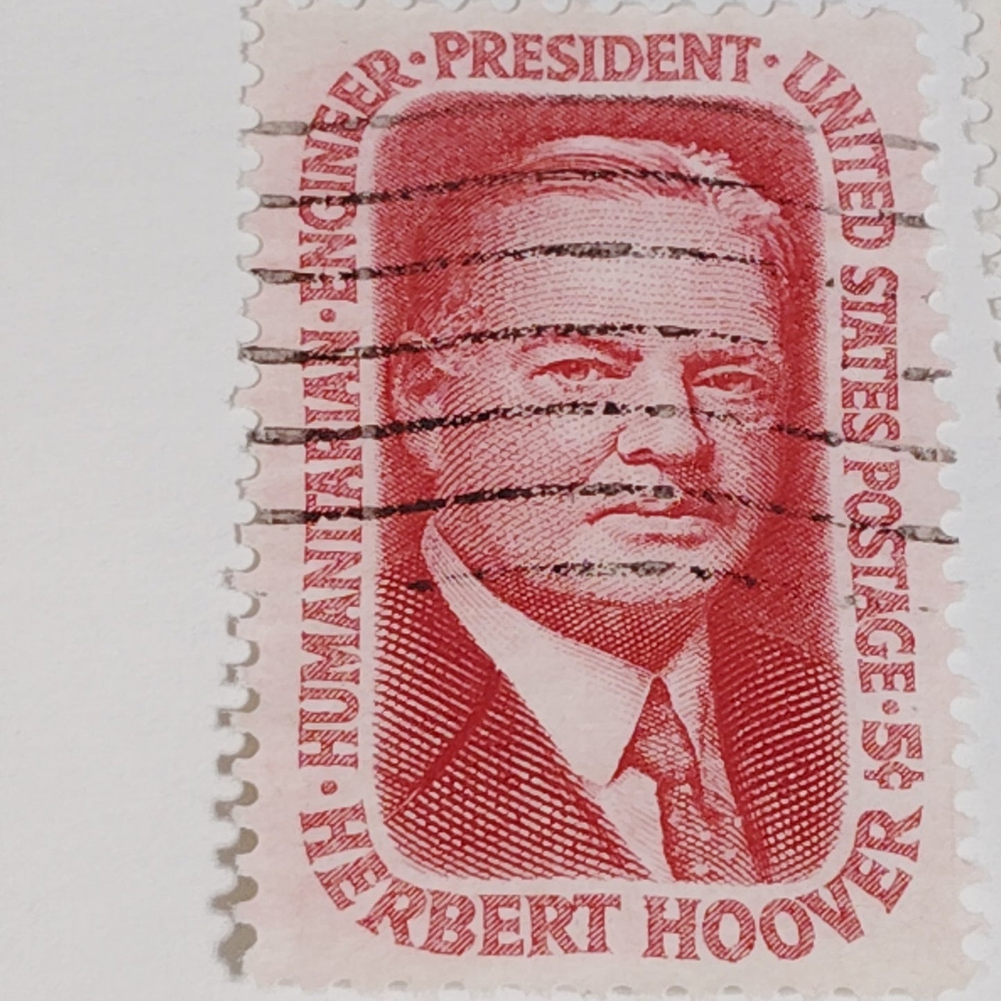 1965 Scott #1269 – 5¢ Herbert Hoover / Humanitarian, Engineer, President