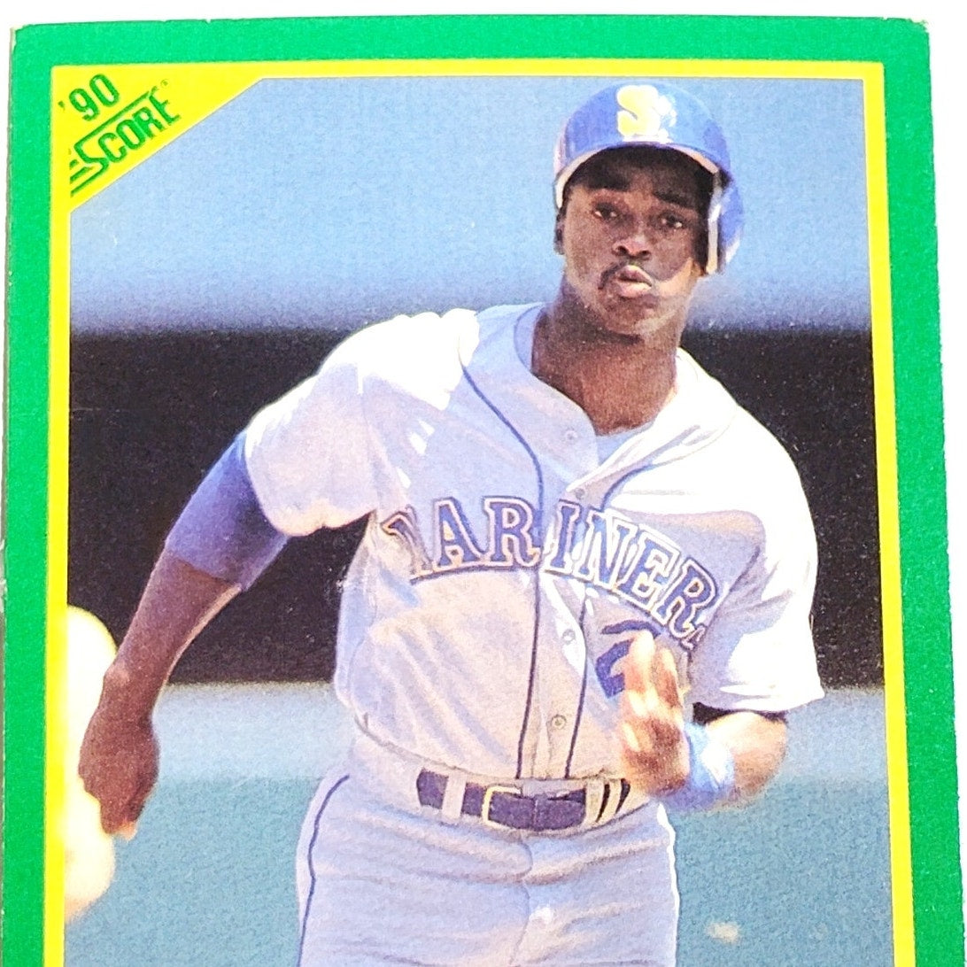 1990 Score Darnell Coles Card No. 62 Seattle Mariners 3B VG/EX
