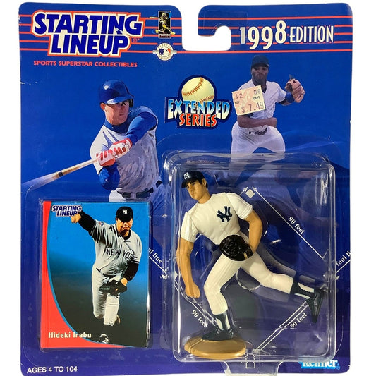 1997 Starting Lineup Hideki Irabu, New York Yankees 1998 Edition Extended Series