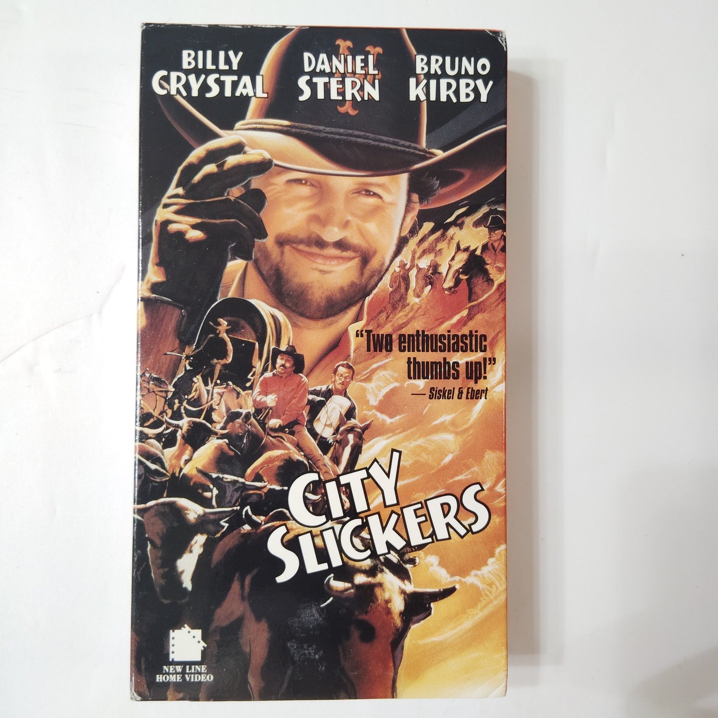 City Slickers VHS 1991 Billy Crystal Daniel Stern Jack Palance Comedy