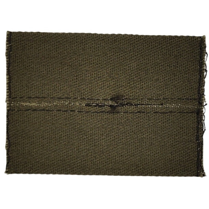US Navy PO1 E‑6 Subdued OD Rating Device Patch 2‑3/8" × 1‑3/4" Sew‑On