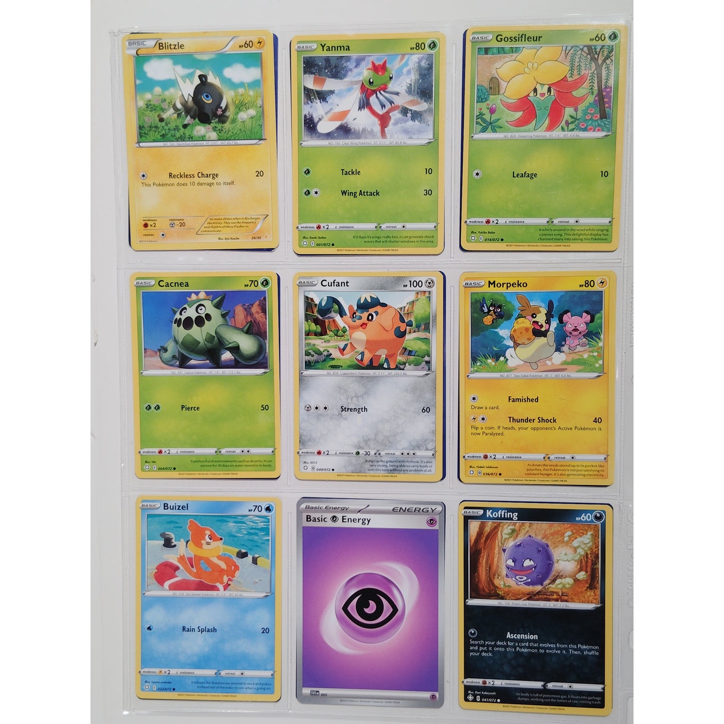 18 Random Pokémon Cards Pictured, Actual Photos Provided