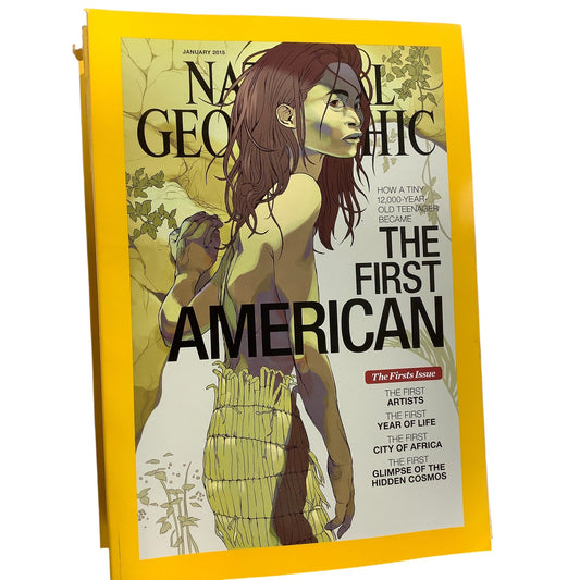 National Geographic January 2015, First American, First Artists, First Year ...