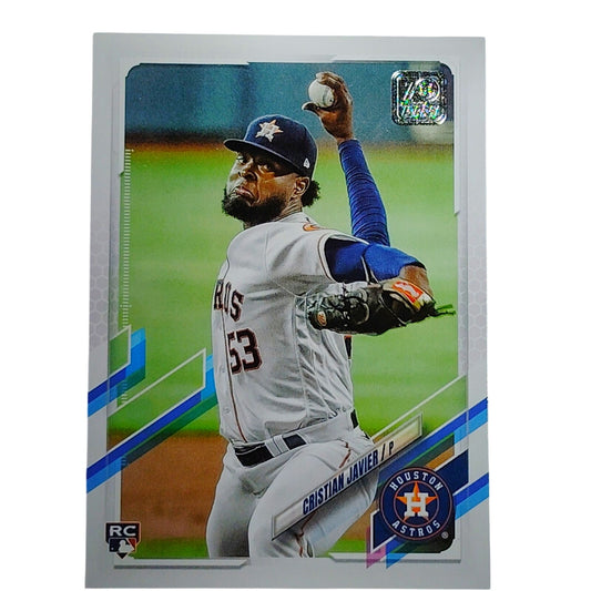 2021 Topps Series 1 Cristian Javier 183 RC Houston Astros Pitcher Rookie VG/EX