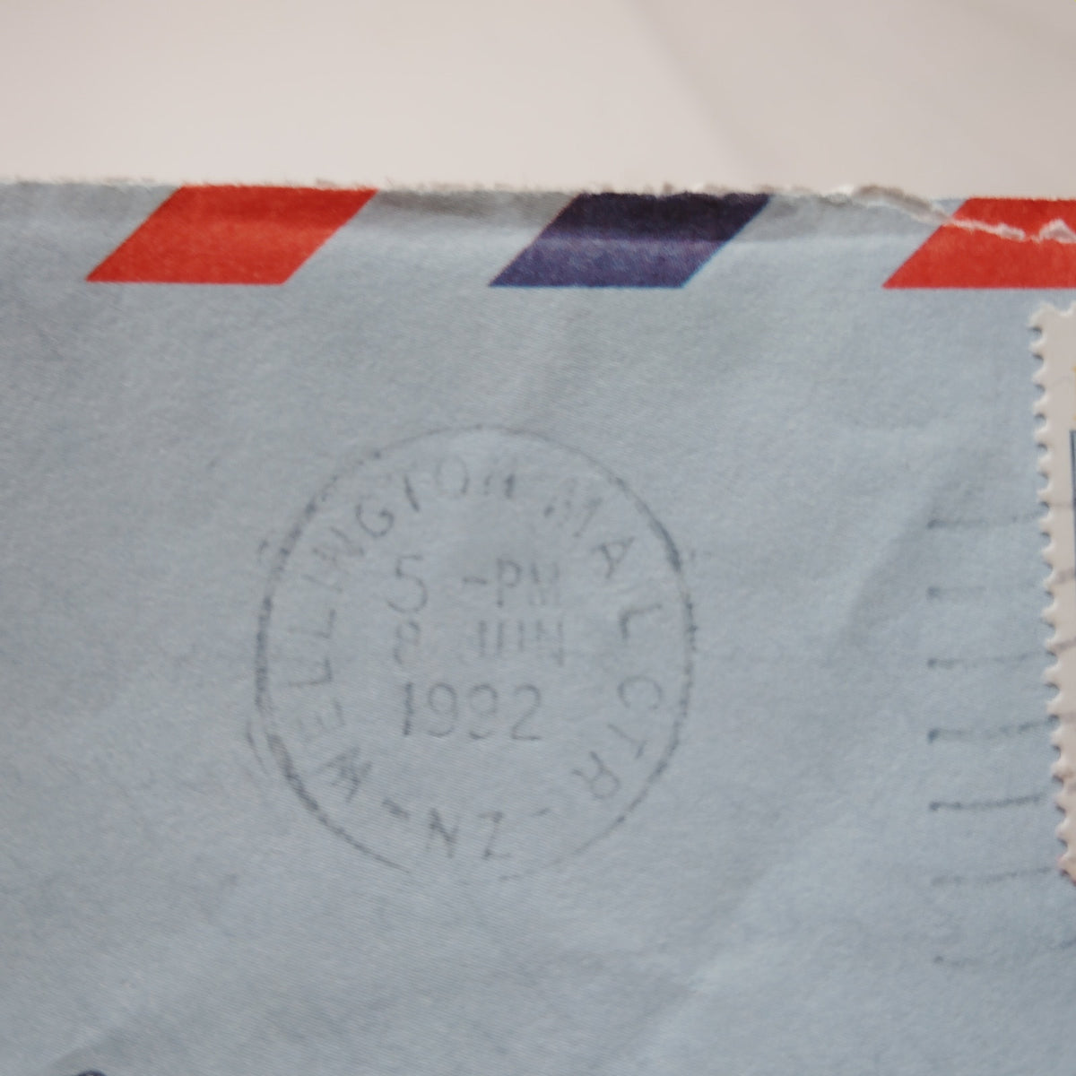 1992 New Zealand Aerogramme $1.00 Barcelona Olympics Stamp Cover Letter