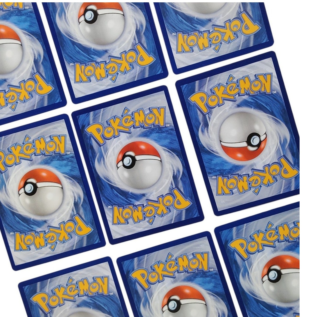 18 Random Pokémon Cards Pictured, Actual Photos Provided