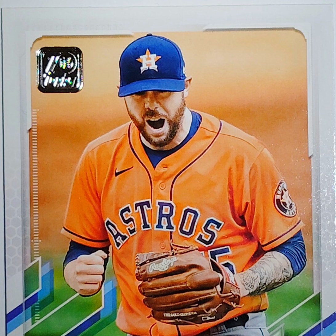 2021 Topps Series 2 #652 Ryan Pressly Houston Astros Pitcher - VG/EX