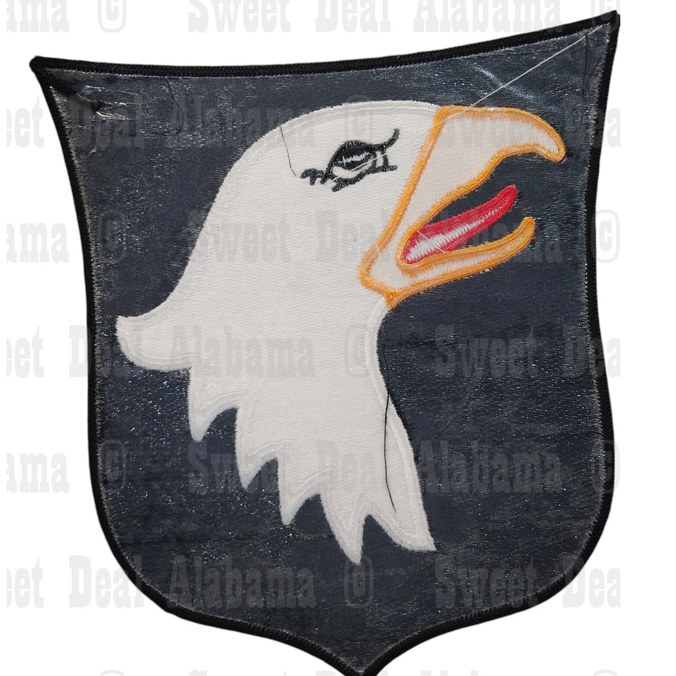 Large 101st Airborne Division Screaming Eagle Patch – 8”H x 7”W – Iron/Sew-On