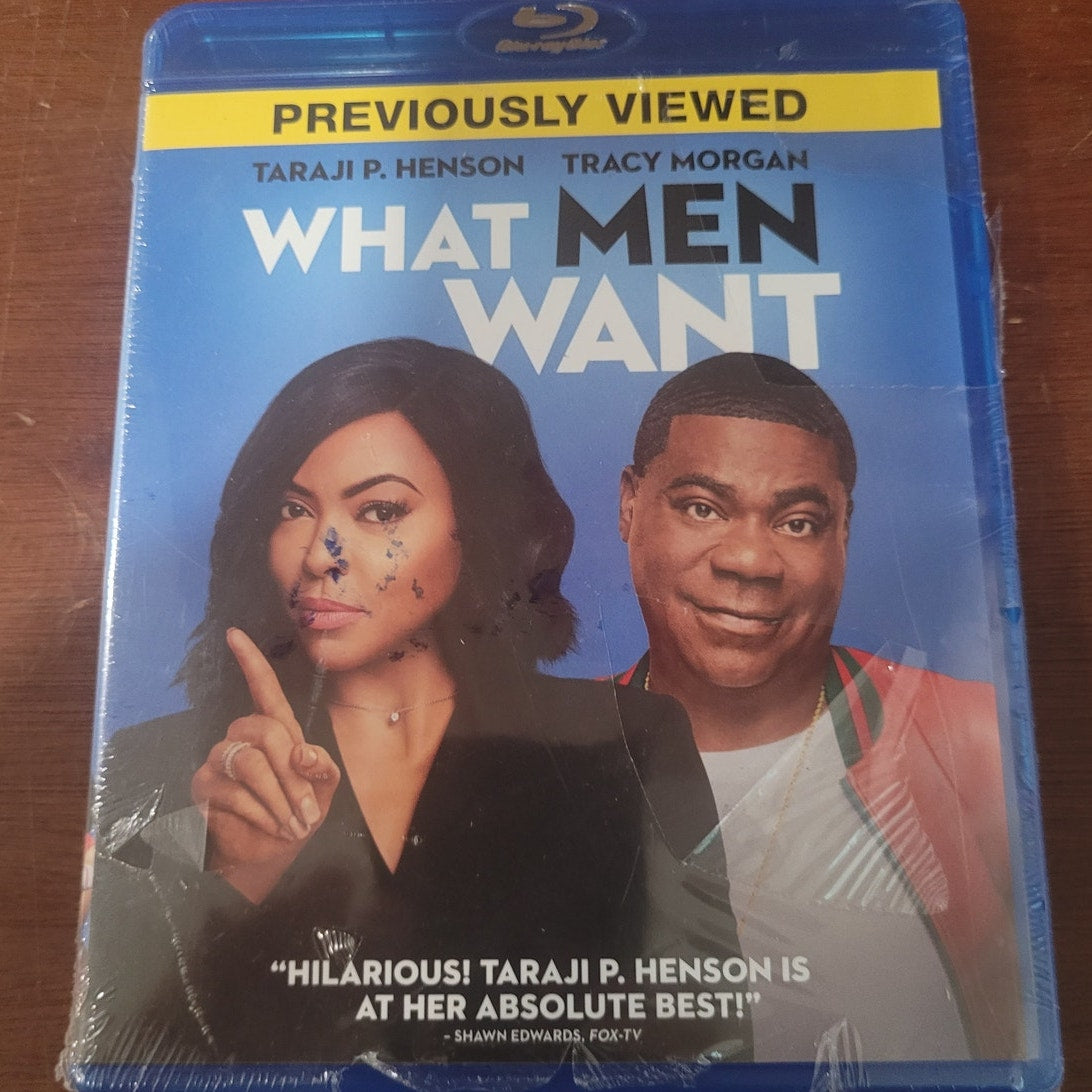 What Men Want Blu-ray 2019 Comedy Movie Taraji P Henson Tracy Morgan Aldis Hodge
