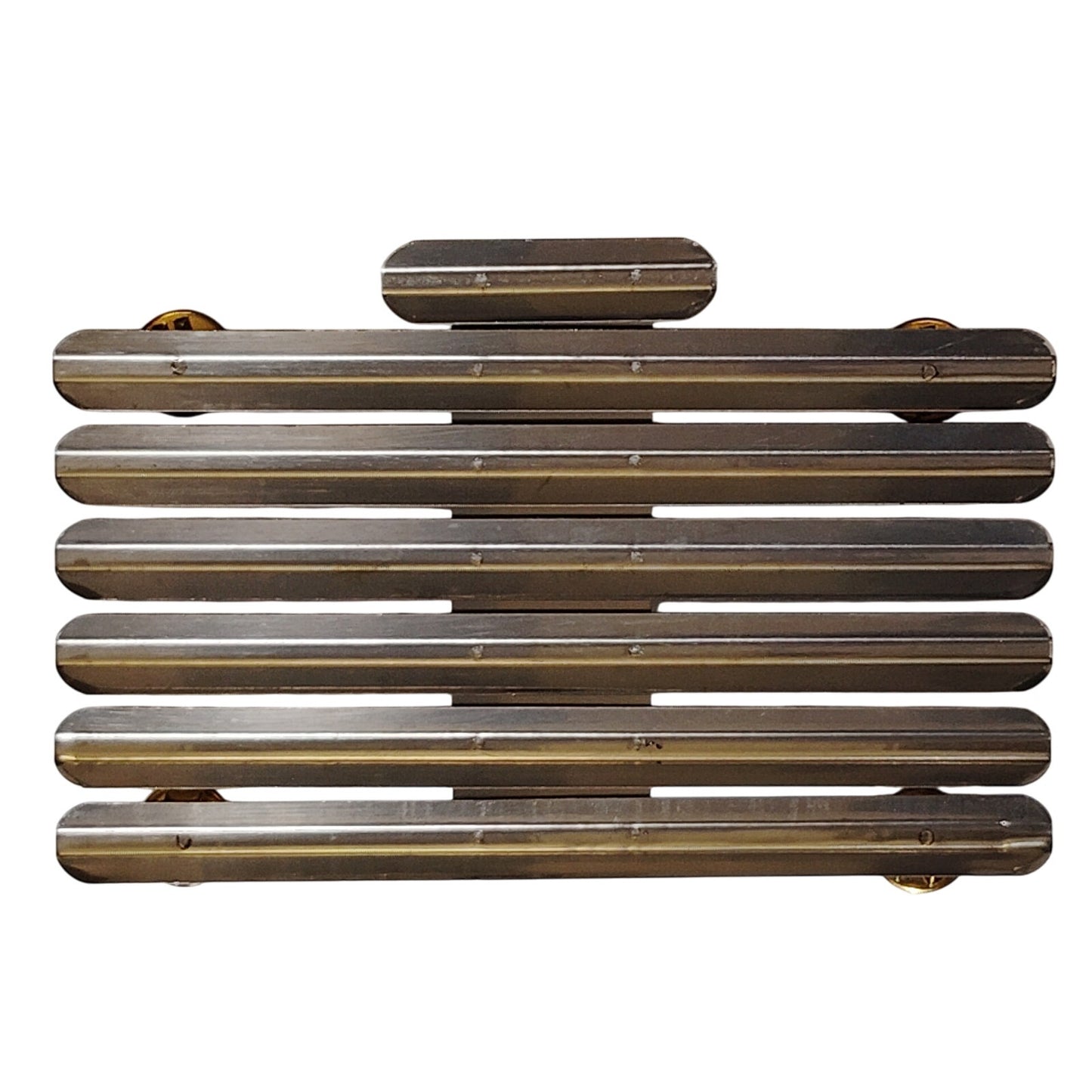 Mounting Rack Bar - 19 Ribbons (3/3/3/3/3/3/1 w/ No Gap)  No-Shine Insignia