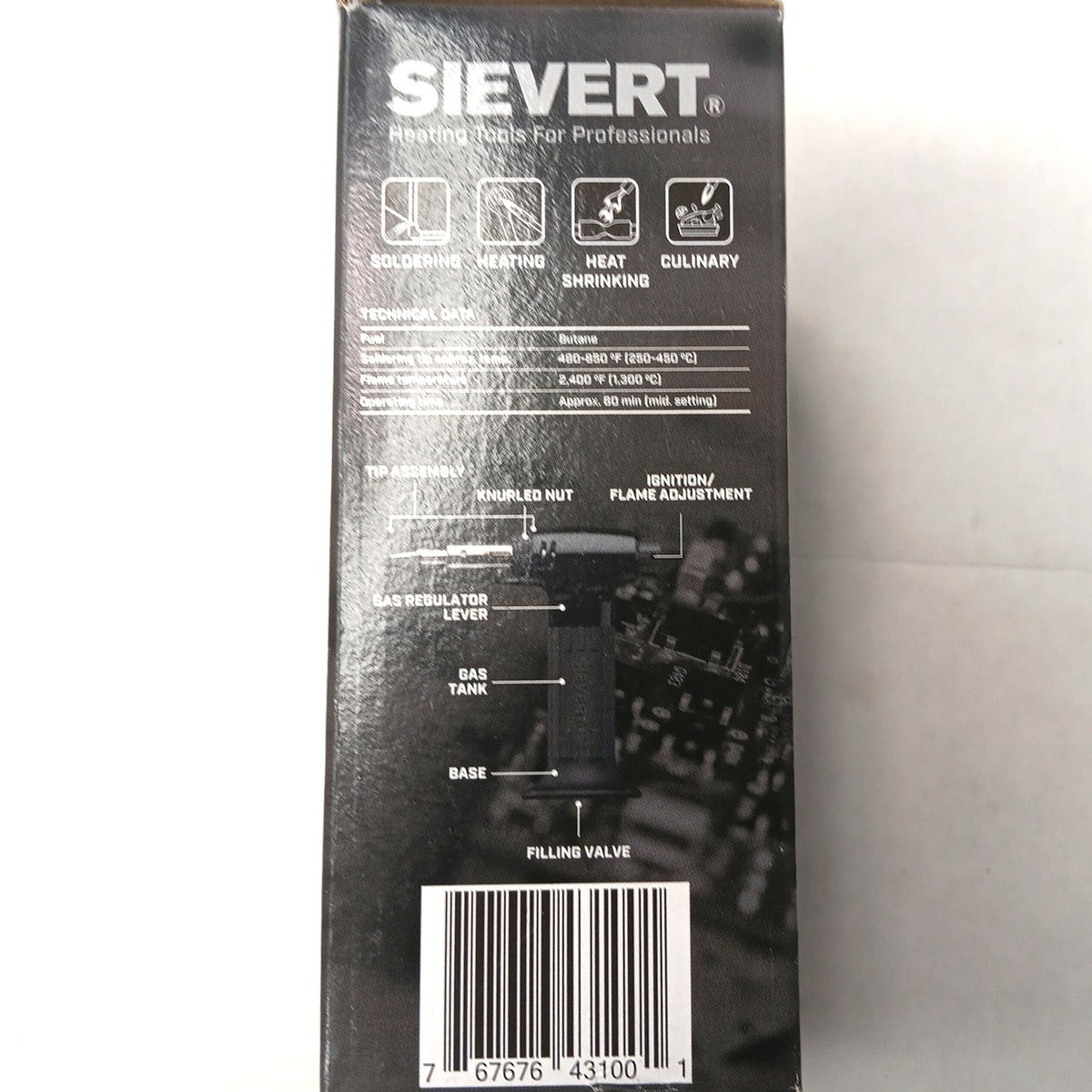 Sievert MultiTip UniTorch 431001 Multi-Function Soldering Torch Kit