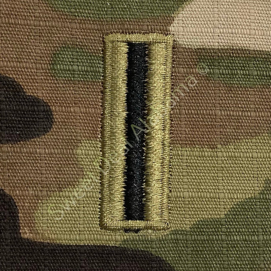 U.S. Army Emb. W5 Chief Warrant Officer 5 OCP Sew-On Rank Insignia, 2" x 2"