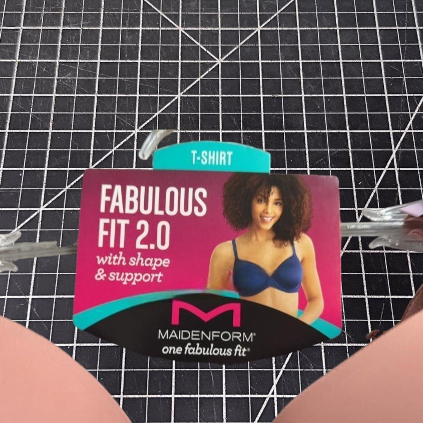 Maidenform One Fabulous Fit 2.0 Tailored Demi Underwire Bra – Misted Rose – 36D