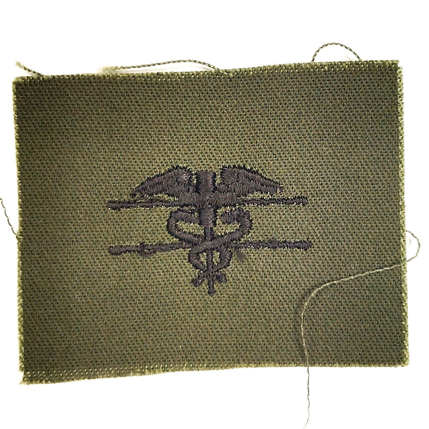US Army Subdued Expert Field Medical Badge EFMB ODG Twill Sew On Fatigue Patch