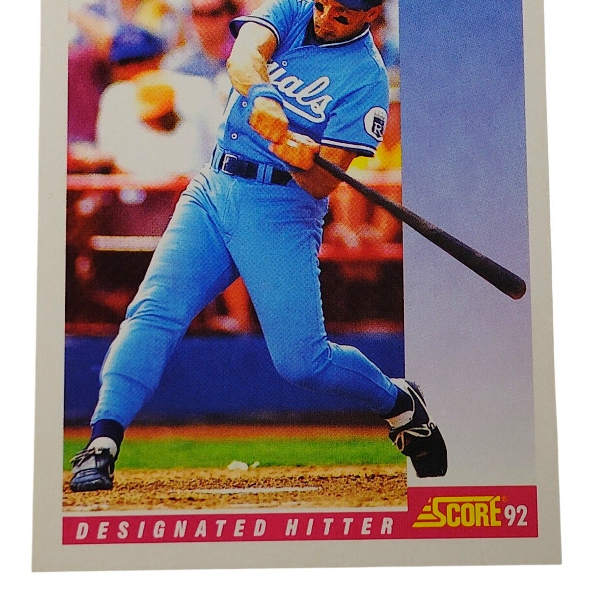 1992 Score George Brett #650 Kansas City Royals Designated Hitter MLB NM