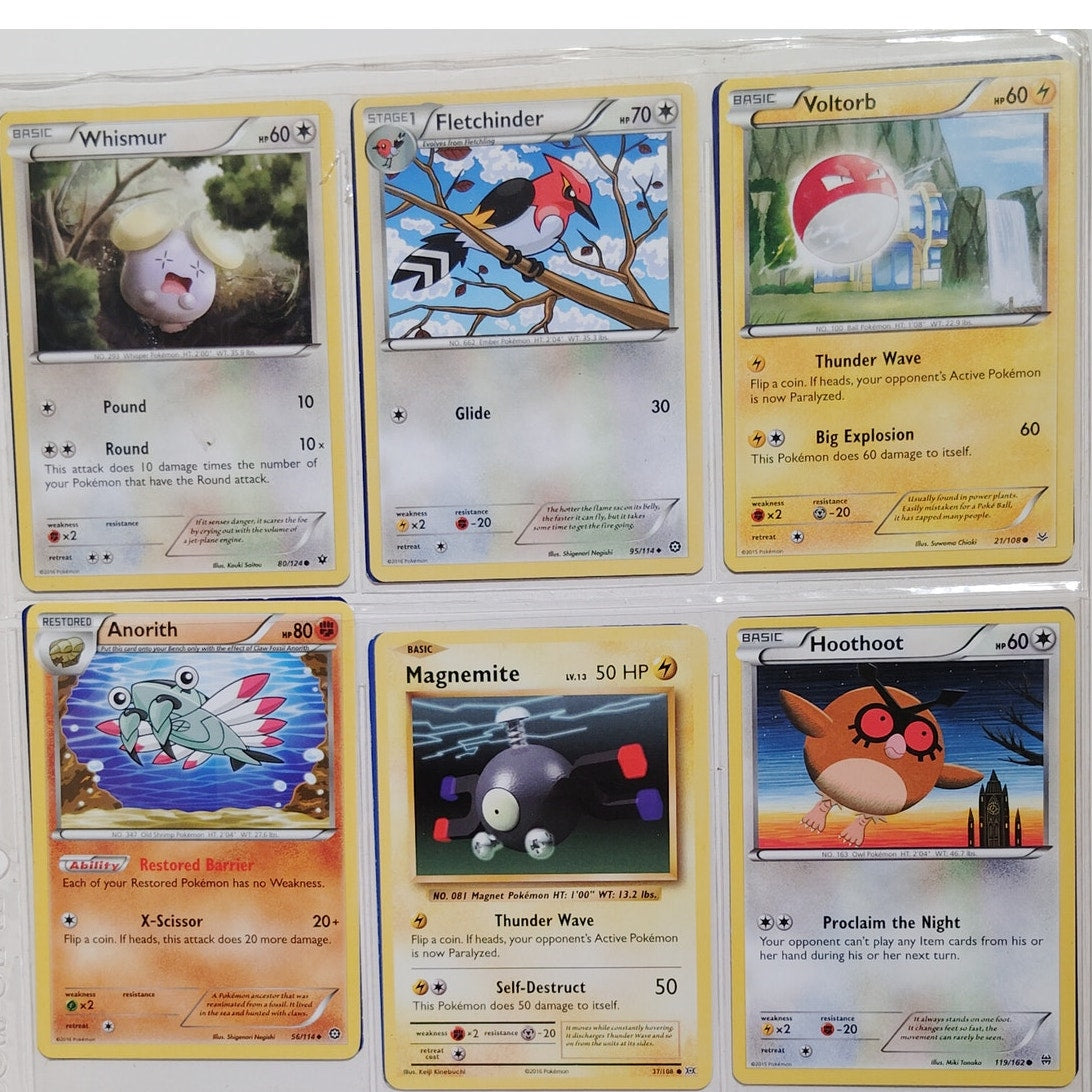 18 Random Pokémon Cards Pictured, Actual Photos Provided