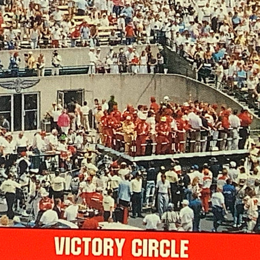 1986 Victory Circle at the Indianapolis 500, 1992 Legends of Indy, Card 87, NM+