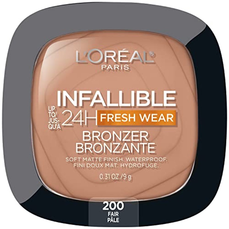 L'Oréal Paris Infallible Soft Matte Bronzer – Fair Pale, Waterproof 24HR Wear