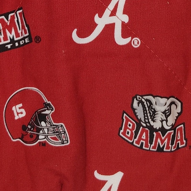 1992/93 Alabama Crimson Tide Quilted Decorative Trivets – #15 David Palmer, 10.5" x 10.5", Set of 2