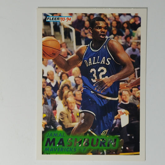 1993–94 Fleer Jamal Mashburn #274 – Dallas Mavericks – Rookie Year – Forward