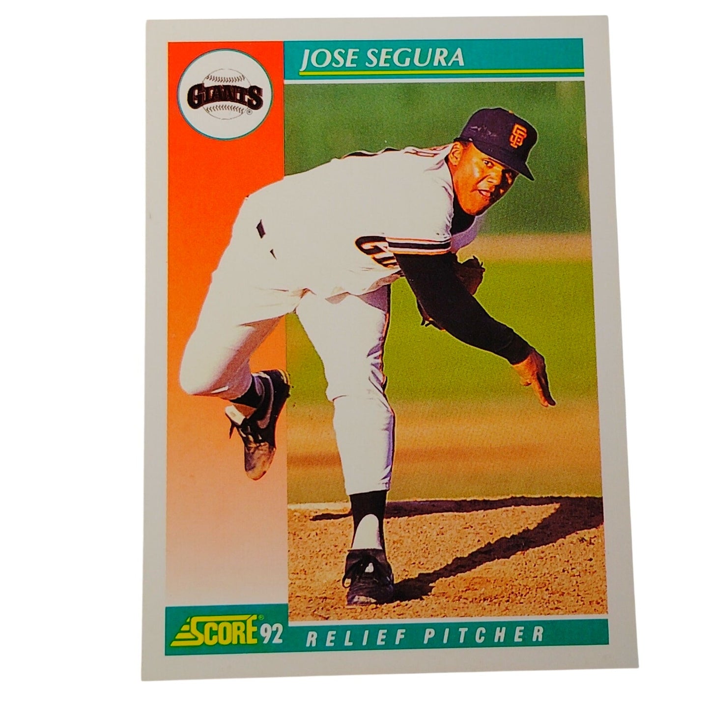 1992 Score José Segura #278 San Francisco Giants Relief Pitcher MLB Baseball NM