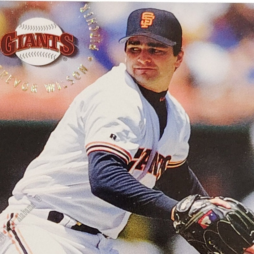 Trevor Wilson, San Francisco Giants, #705, 1994 Fleer Baseball Collector's Card