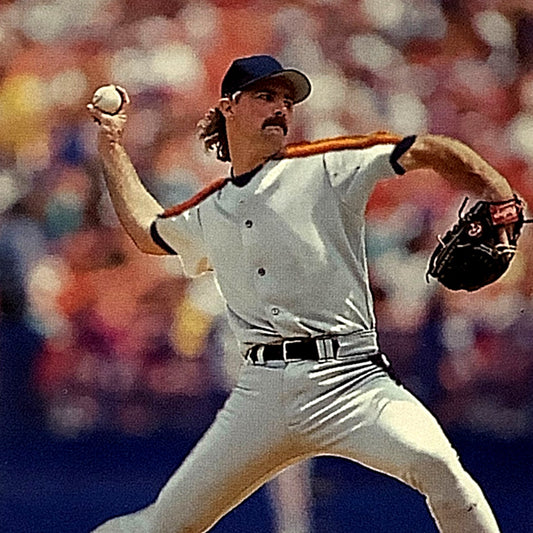 1993, Doug Drabek Houston Astros, MLB, Jimmy Dean '93 Ltd Ed., Card 19, EX/NM