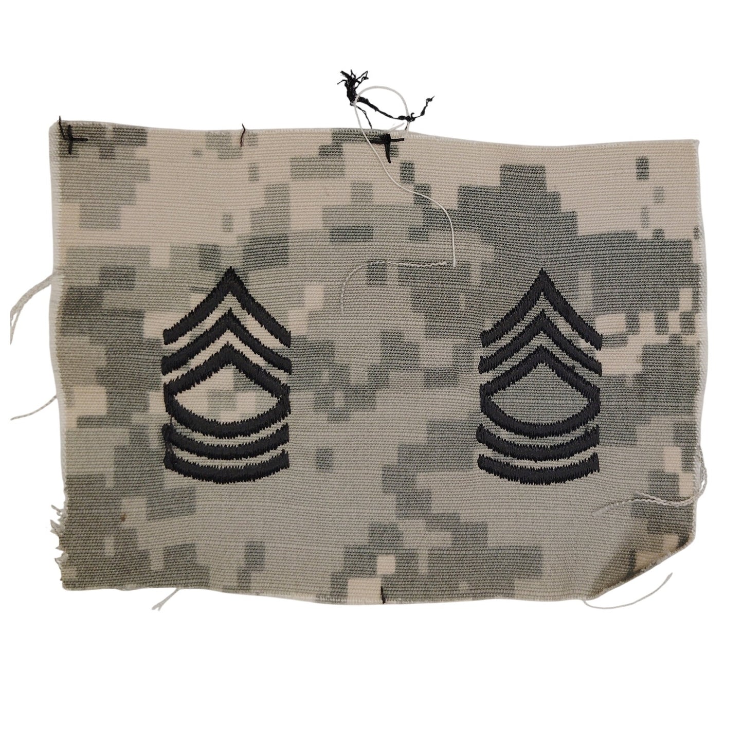 US Army ACU UCP Camouflage Master Sergeant MSG E8 Rank Sew On Patches Strip