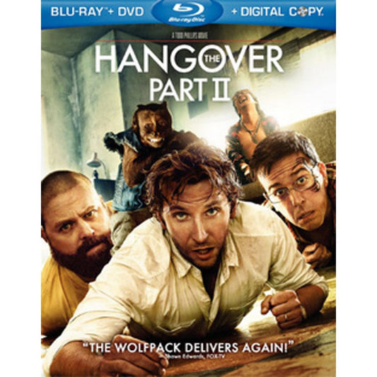 Hangover Part II - Blu-ray, 2011 Comedy Sequel, Bradley Cooper, Ed Helms