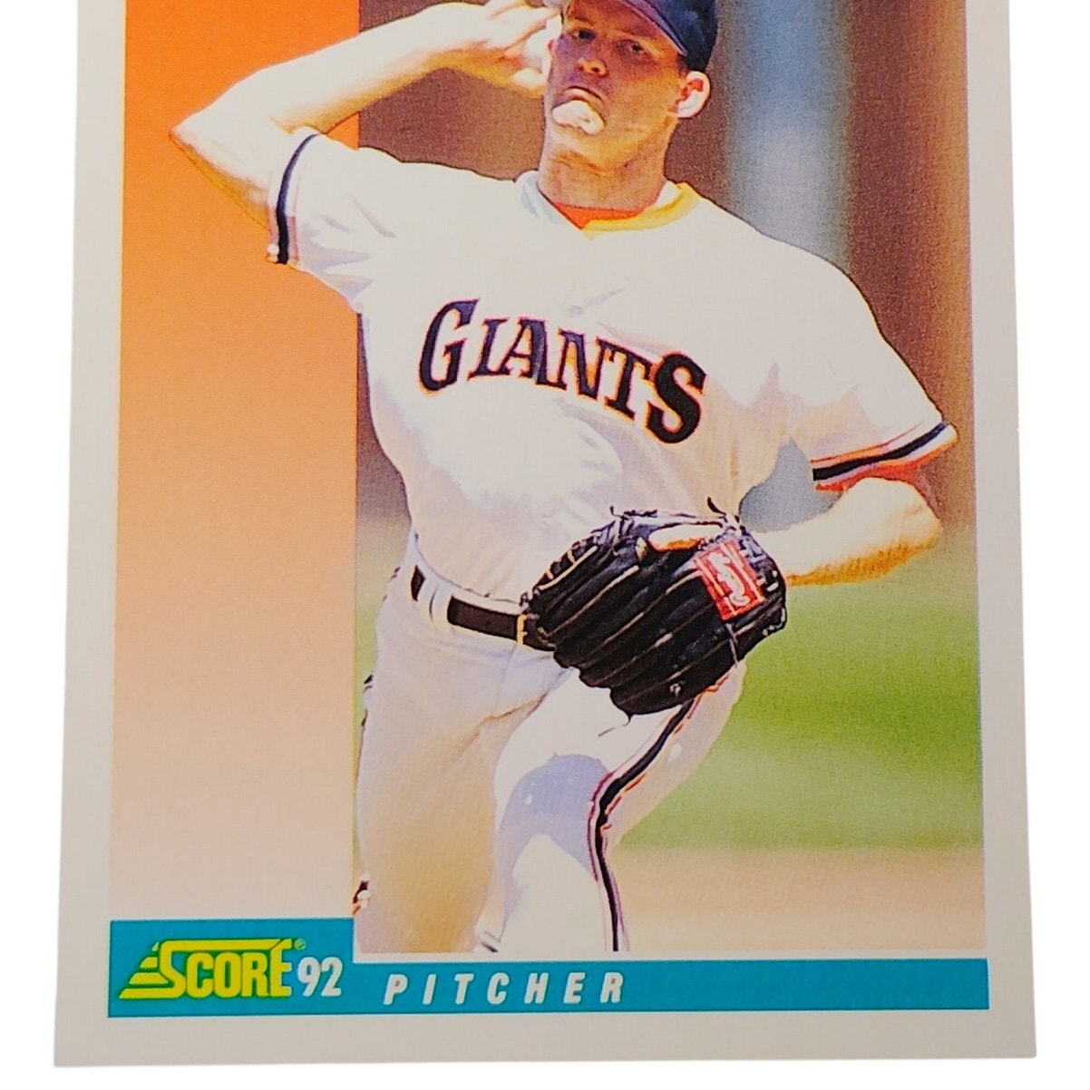 1992 Score Paul McClellan #703 San Francisco Giants Pitcher Baseball Card NM