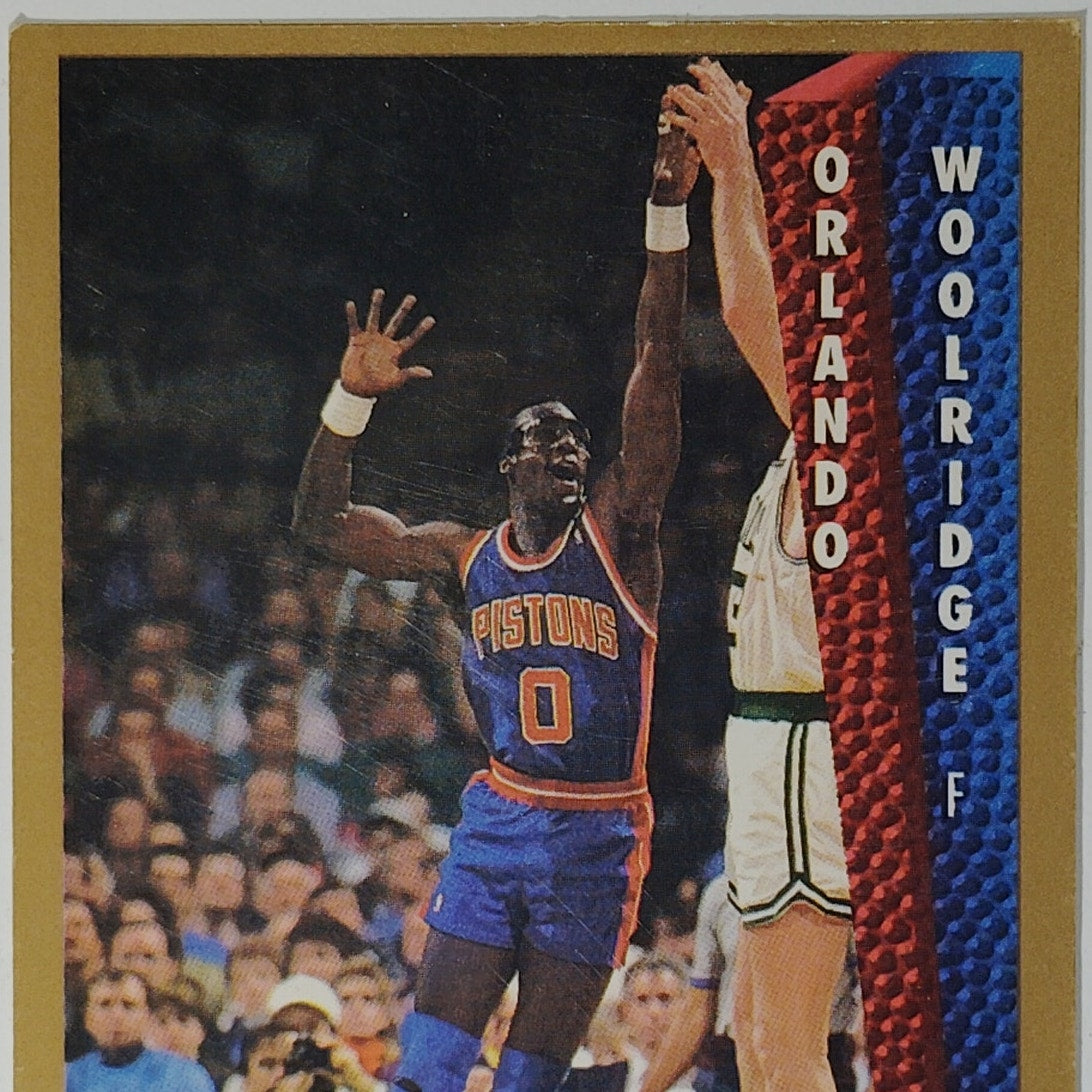 1992–93 Fleer Orlando Woolridge #71 – Detroit Pistons / Los Angeles Lakers