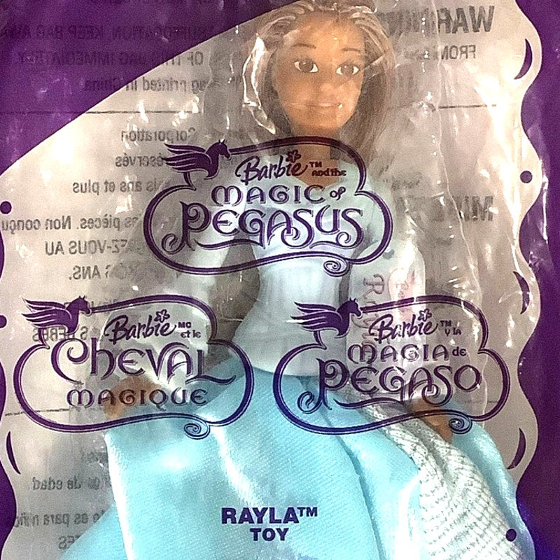 Barbie Magic of Pegasus, Rayla Collectible Figure, McDonald's Premium, NIP, 2005