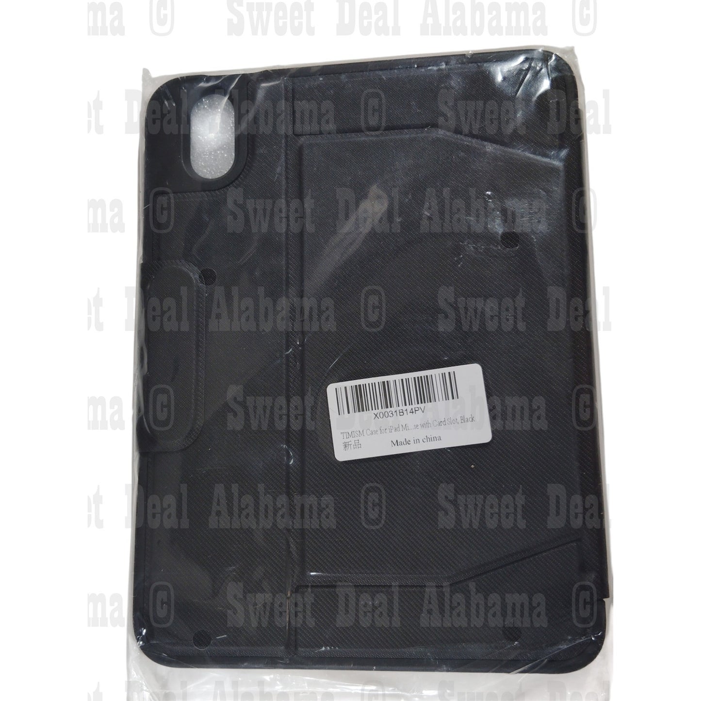 Timism Tablet Case For iPad Mini (2021 6th Generation), Black, w/ Card Slot