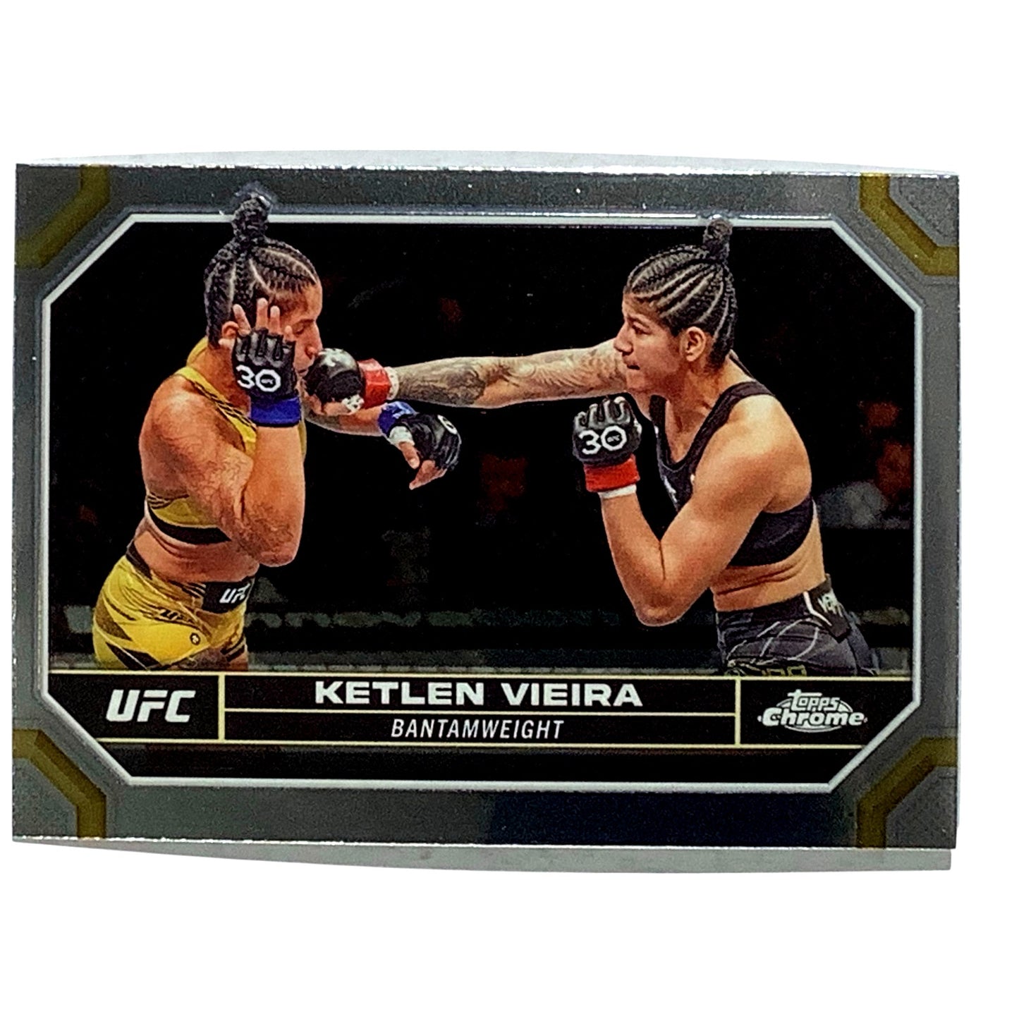Ketlen Vieira, UFC Bantamweight, Card 111, 2024 Topps Chrome UFC, NM+