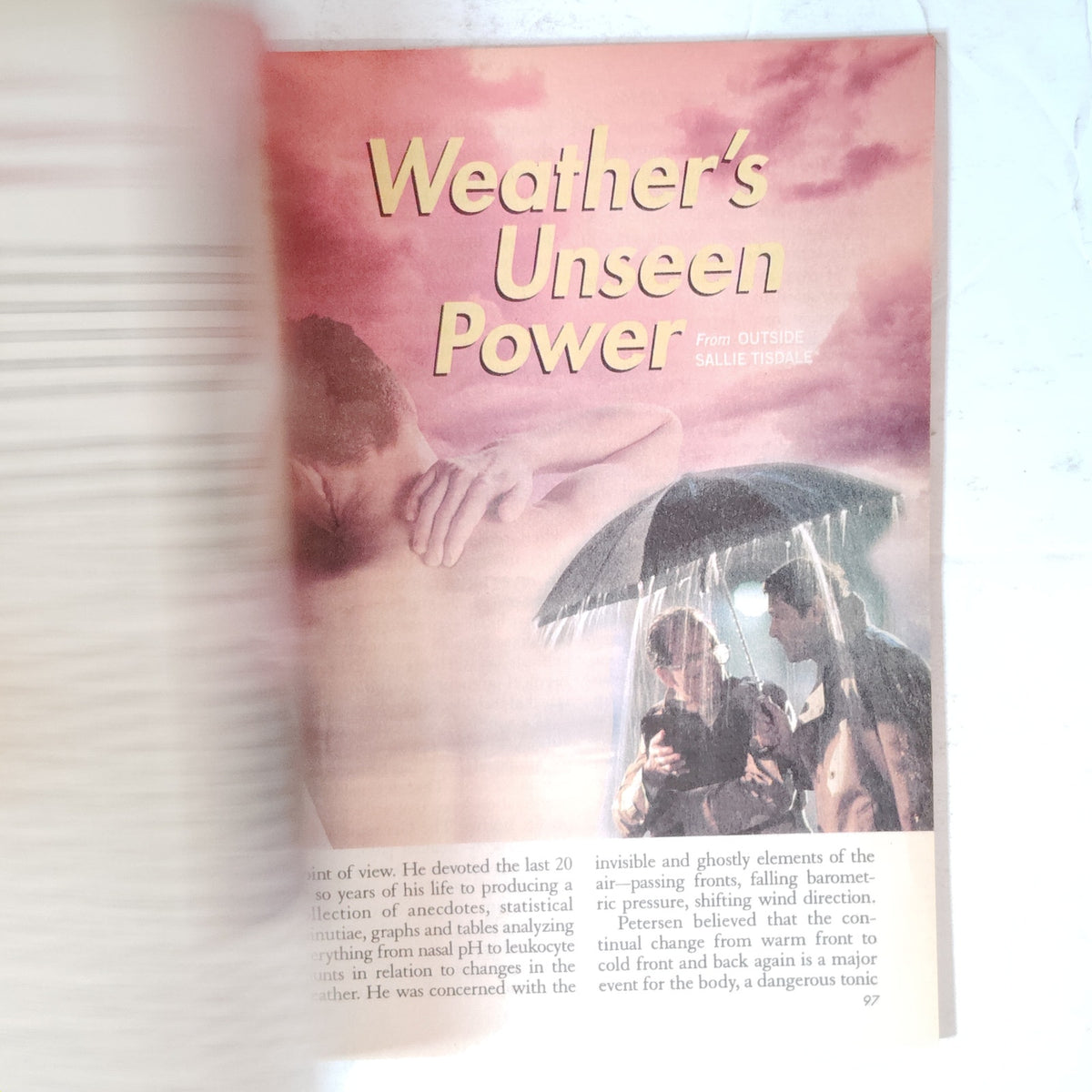 Reader's Digest August 1996 Vintage Magazine - The People That Time Forgot