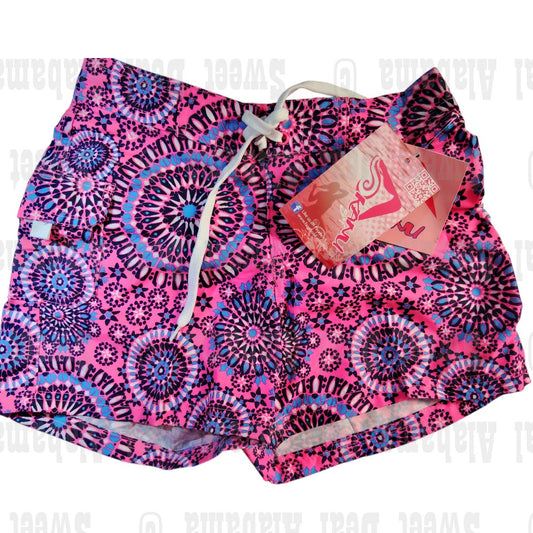 Kanu Surf Sassy UPF 50+ Boardshorts Style #4505 – Pink, Size 7 (Big Kids)