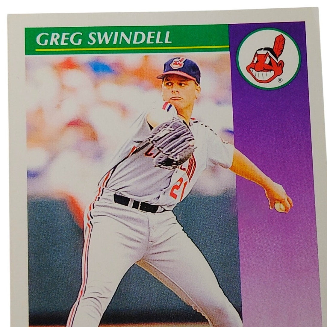 1992 Score Greg Swindell #371 Cleveland Indians LH Pitcher MLB Baseball NM